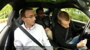 Taking the driving test in a sports car..mp4