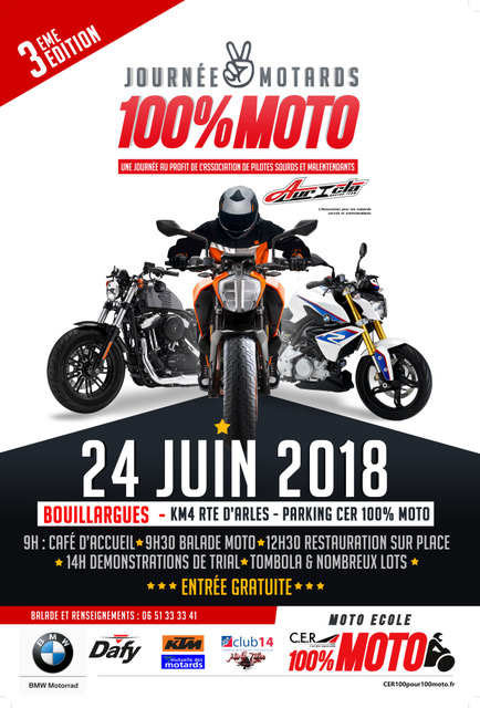Fête de la moto à Nimes le 24 juin 2018