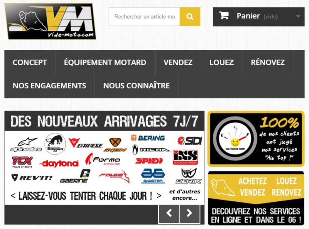 Vide-moto : Le pro de l'équipement moto d'occasion Vide-moto : Le pro de l'équipement moto d'occasion