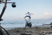 Les vérifs techniques du permis moto A2 sur la Ducati Scrambler Icon en conditions d'examen Les vérifs techniques du permis moto A2 sur la Ducati Scrambler Icon en conditions d'examen