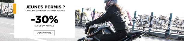 Motoblouz renforce son offre vers les jeunes permis avec une remise de 30 % Motoblouz renforce son offre vers les jeunes permis avec une remise de 30 %