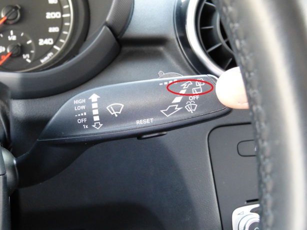 Les verifs intérieures du permis B sur l'Audi A1