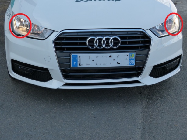 Les verifs extérieures du permis B sur l'Audi A1 Les verifs extérieures du permis B sur l'Audi A1