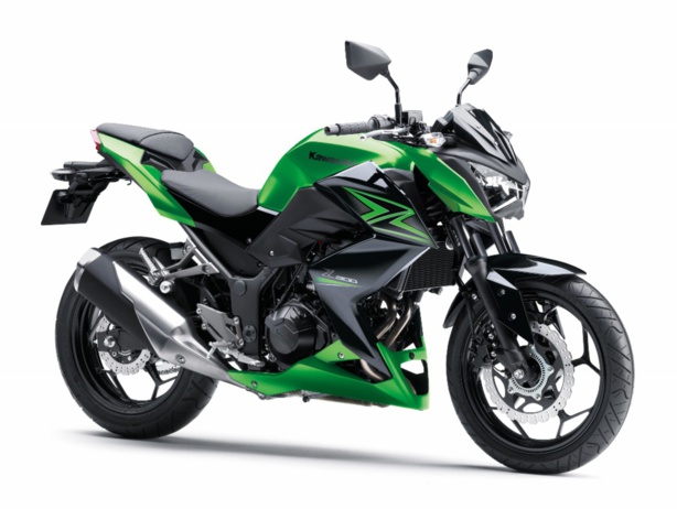 Toutes les Kawasaki accessibles avec le permis A2