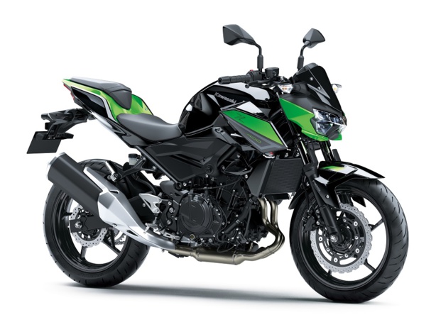 Toutes les Kawasaki accessibles avec le permis A2