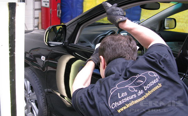 Réparer une carrosserie vite et sans peinture