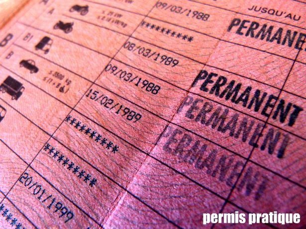 Dénomination "Permanent" pour les permis délivrés avant l'entrée en vigueur du permis à points. Dénomination "Permanent" pour les permis délivrés avant l'entrée en vigueur du permis à points.