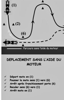 Toutes les nouvelles épreuves du permis moto 2013