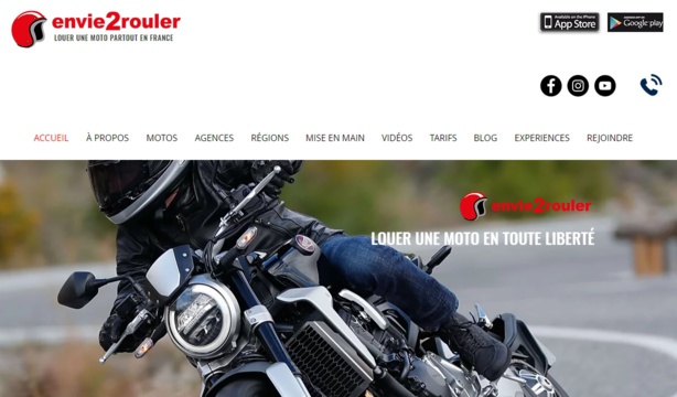 Louer une moto après son permis A2 avec Envie2rouler