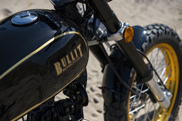 Bullit Hero Gold : La 125 qui a du look Bullit Hero Gold : La 125 qui a du look