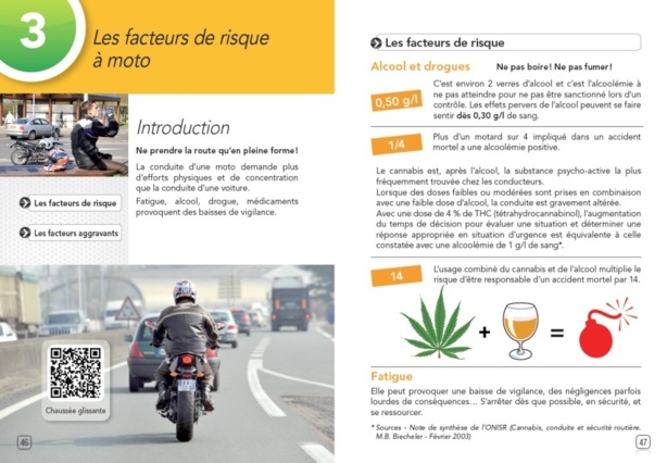 Les Codes Rousseau viennent de publier leur livre sur le nouveau permis moto 2013. 