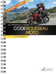 Les Codes Rousseau viennent de publier leur livre sur le nouveau permis moto 2013. 