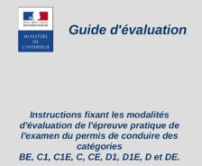 L'épreuve en circulation des permis P.L. et BE