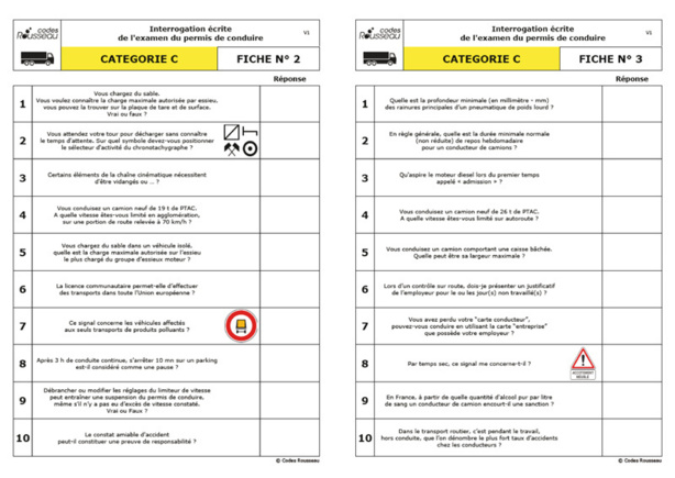Permis poids-lourds 2013 : Mettez toutes les chances de votre côté avec Code Rousseau Permis poids-lourds 2013 : Mettez toutes les chances de votre côté avec Code Rousseau