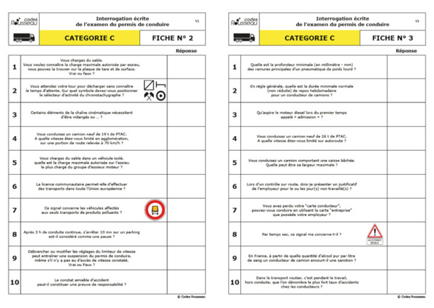 Permis poids-lourds 2013 : Mettez toutes les chances de votre côté avec Code Rousseau