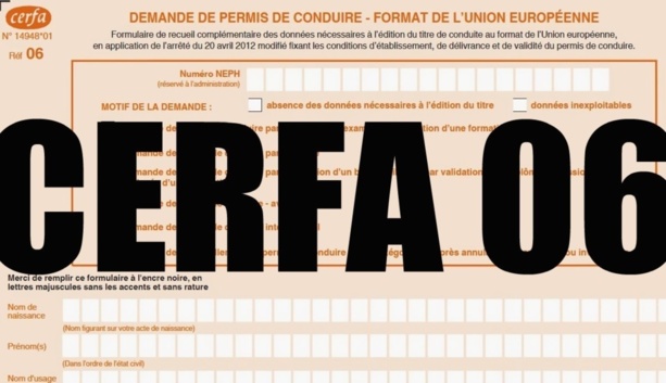 Cerfa06 : Comment obtenir ou renouveler un permis de conduire depuis septembre 2013