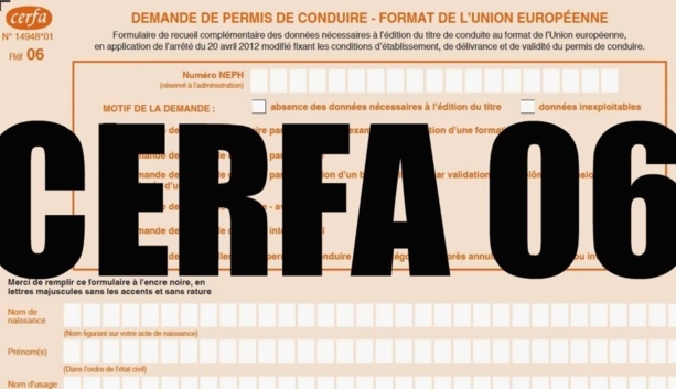 Cerfa06 : Comment obtenir ou renouveler un permis de conduire depuis septembre 2013 Cerfa06 : Comment obtenir ou renouveler un permis de conduire depuis septembre 2013