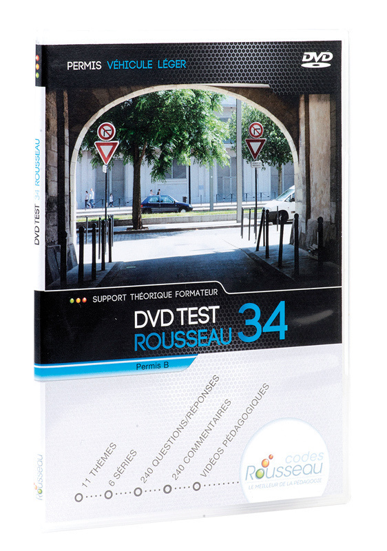Un nouveau DVD Rousseau de test pour le Code de la route