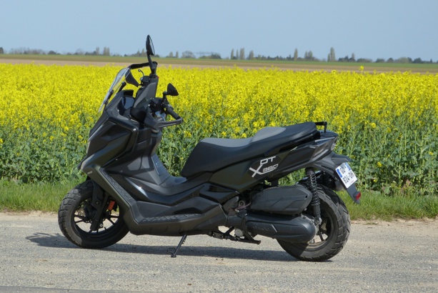 Kymco DTX 125 : le scooter frimeur