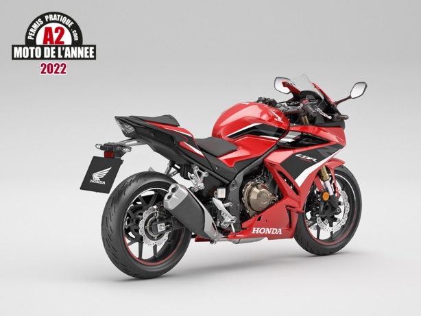 Honda CBR500R : Moto de l'Année A2 2022