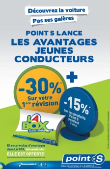 Point S attire les jeunes conducteurs et allège les factures d'entretien auto Point S attire les jeunes conducteurs et allège les factures d'entretien auto