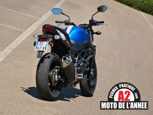 Moto de l'Année du permis A2 : la Suzuki SV650 haut la main Moto de l'Année du permis A2 : la Suzuki SV650 haut la main