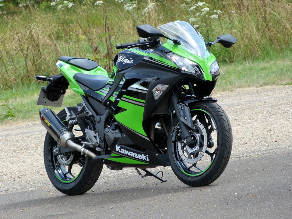 Kawasaki 300 Ninja : La furie verte Kawasaki 300 Ninja : La furie verte