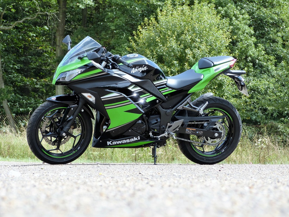 Kawasaki 300 Ninja : La furie verte