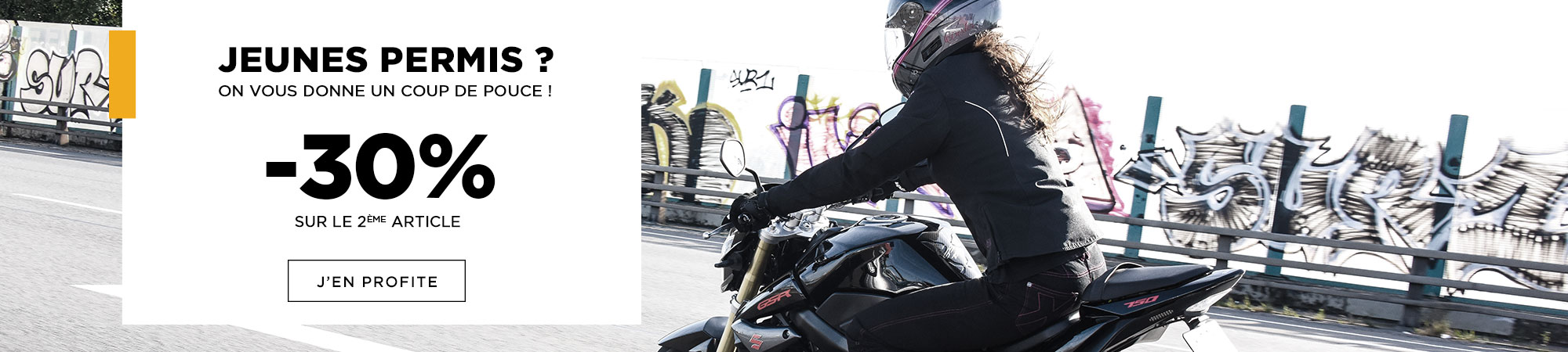 Motoblouz renforce son offre vers les jeunes permis avec une remise de 30 % Motoblouz renforce son offre vers les jeunes permis avec une remise de 30 %