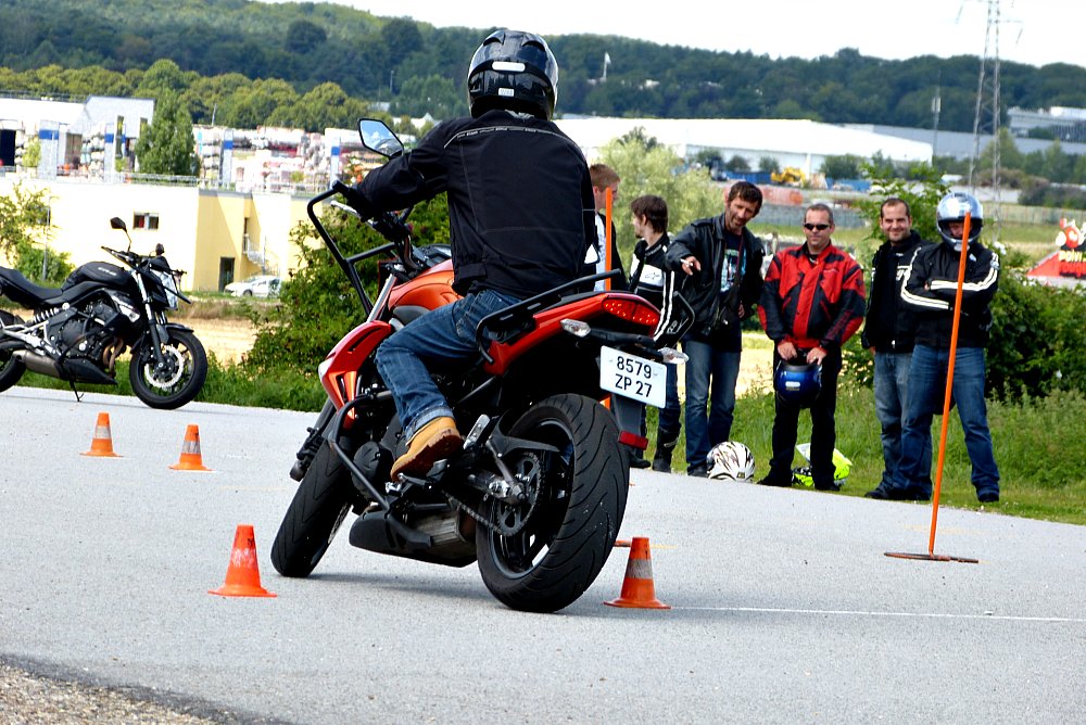 Les 3 difficultés du permis moto