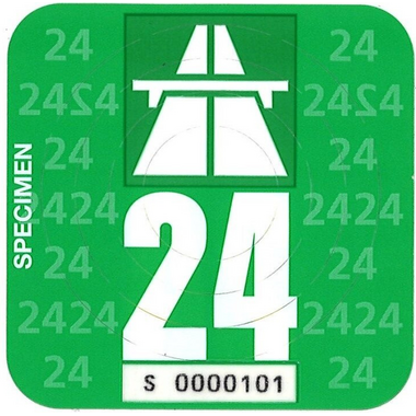 La vignette « suisse » 2024 pour les autoroutes suisses
