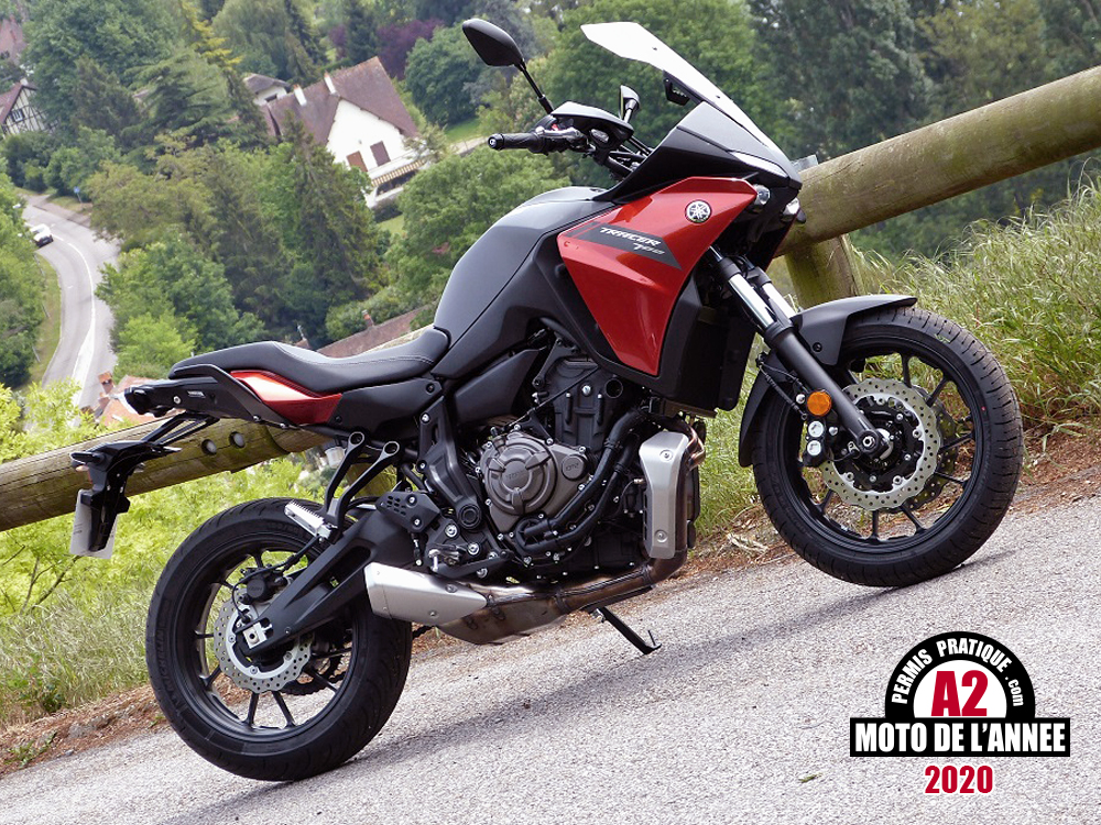 Yamaha Tracer 700 : Moto de l'Année A2 2020 pour sa polyvalence