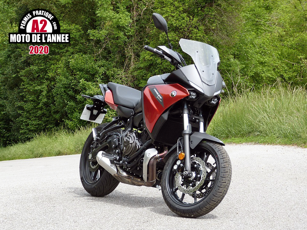 Yamaha Tracer 700 : Moto de l'Année A2 2020 pour sa polyvalence