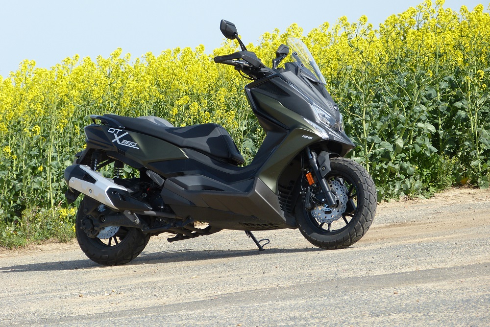 Kymco DTX 125 : le scooter frimeur