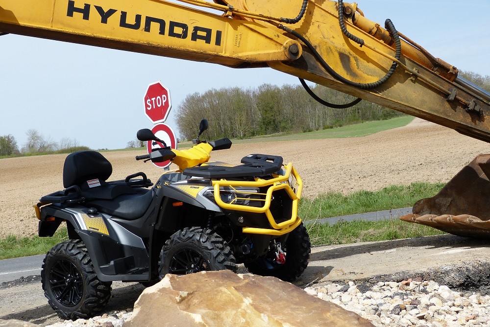 Essai Kymco MXU 700i : Un quad à 100 km/h sur la route