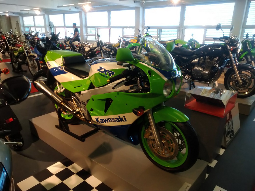 Le musée de motos Kawasaki en Suisse