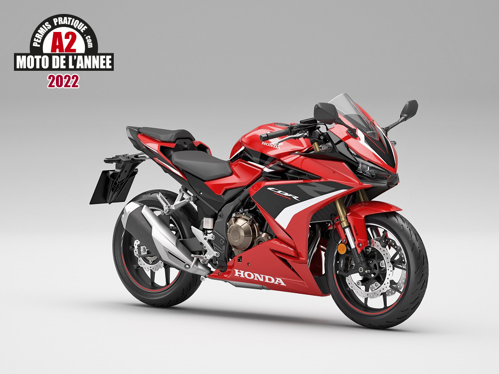 Honda CBR500R : Moto de l'Année A2 2022 Honda CBR500R : Moto de l'Année A2 2022