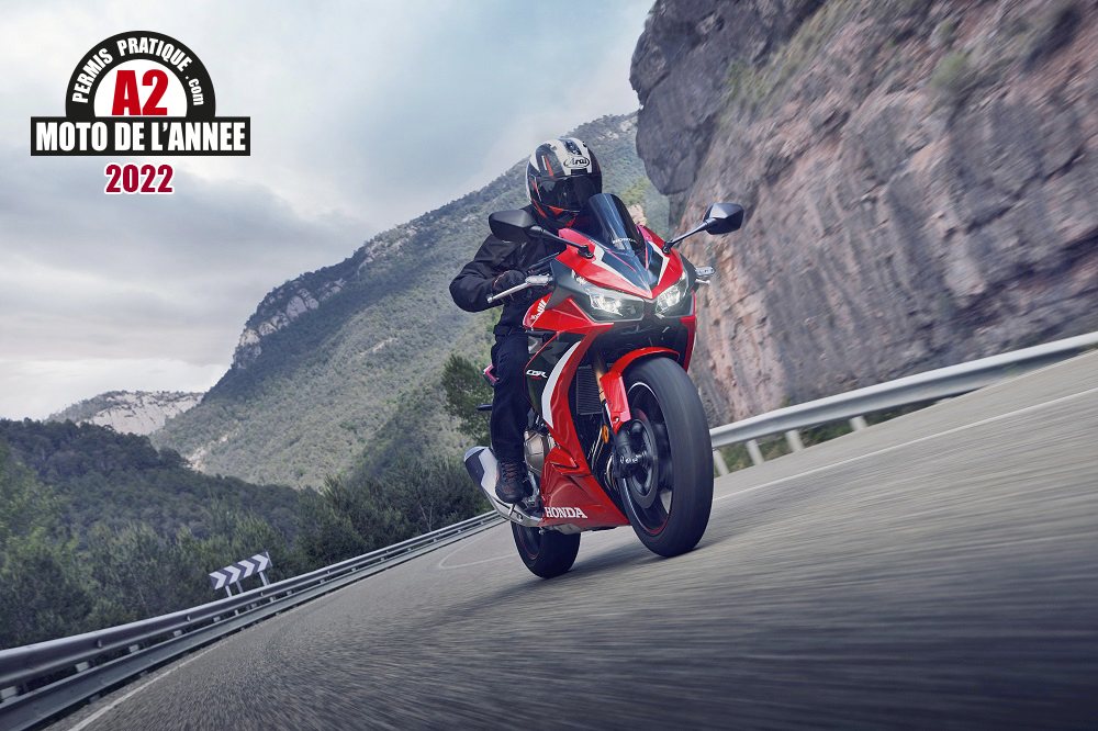 Honda CBR500R : Moto de l'Année A2 2022