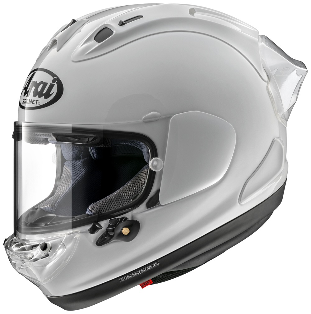 Araï marque japonaise premium offre des tests encore plus sévères que la norme ECE 22-06, son RX7 Racing est vendu au tarif conseillé de 900 €. Araï marque japonaise premium offre des tests encore plus sévères que la norme ECE 22-06, son RX7 Racing est vendu au tarif conseillé de 900 €.