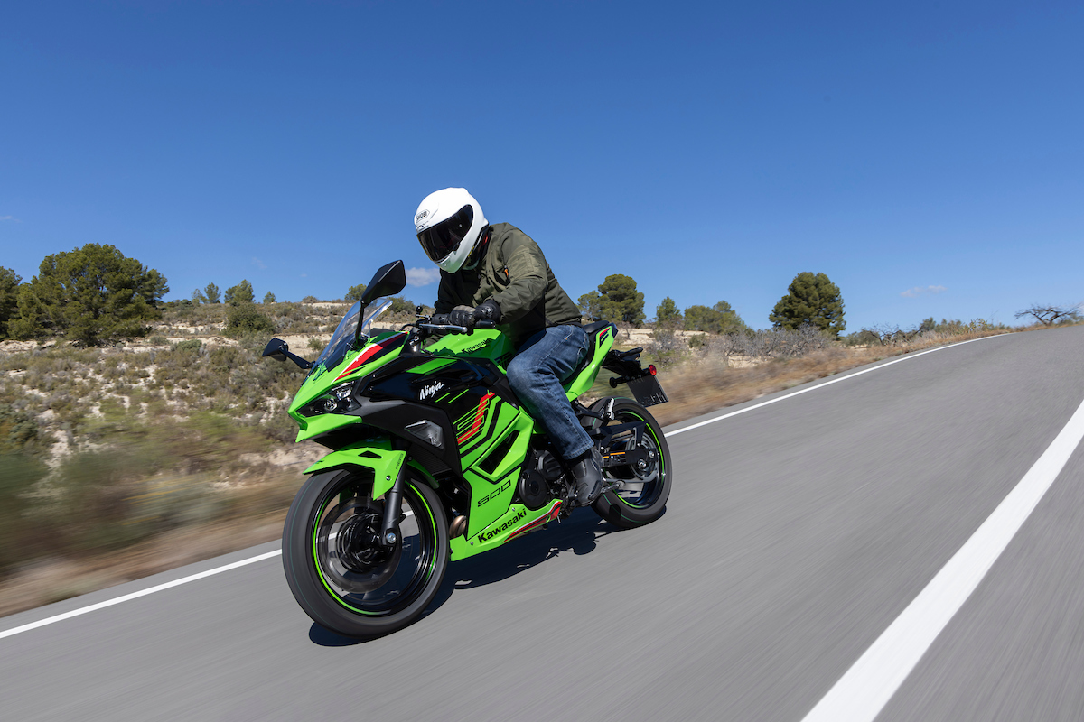 Ninja 500 : La sportive A2 super facile