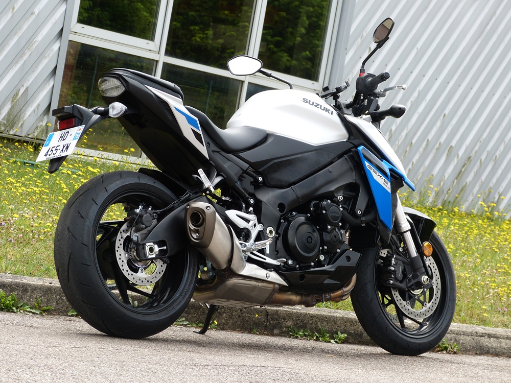 GSX-S 950 : de la cylindrée et du couple pour le permis A2
