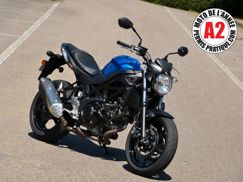 Moto de l'Année du permis A2 : la Suzuki SV650 haut la main