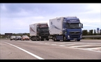 Le premier convoi de véhicules automatisés vient de rouler en Espagne sur le réseau public