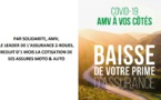 COVID-19 : L’assureur AMV offre un mois de cotisation gratuite