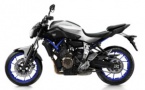 Les vérifs techniques du permis moto en vidéo sur la Yamaha MT-07