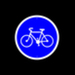 Piste ou bande obligatoire pour les cycles
