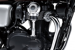 W800 cafe detail C