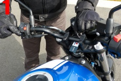 Permis moto vérif technique Suzuki SV650 V6A