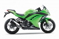 Kawasaki 300 Ninja profil droit