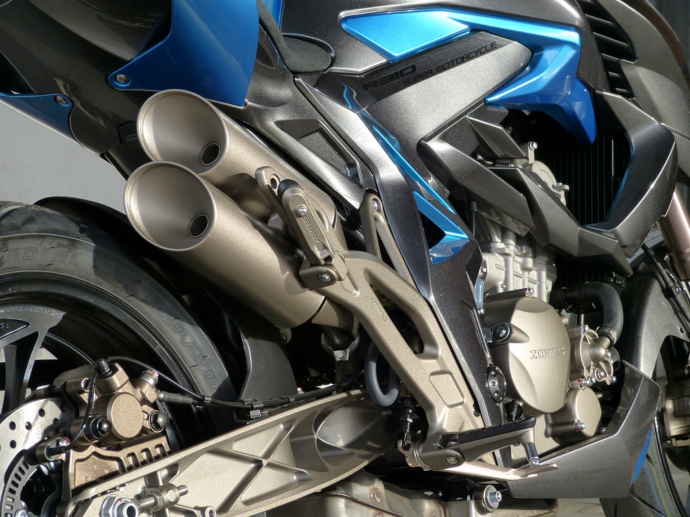 zontes A2 échappement